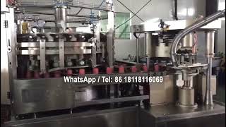 Automatic Isobaric Carbonated Drinks Can Filling Sealing Machine 306B 18000CPH based on 330ml [upl. by Dnomde789]