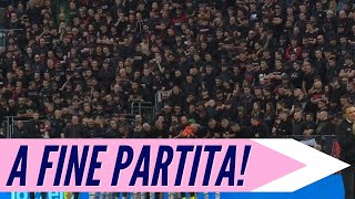 SPEZIA MILAN 20 AVETE VISTO IL GESTO DEI TIFOSI A FINE PARTITA  Milan SpeziaMilan [upl. by Yrtua]