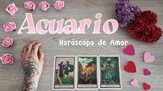 ACUARIO ♒ AMOR ❤️ BUSCARÁ CÓMO MEJORAR LAS COSAS CONTIGO 💞 MIRA LO QUE PIENSA Y HARÁ HACIA TI 🔥 [upl. by Doane]