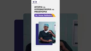 Myopia Vs Hypermetropia Vs Presbyopia  Dr Varun Malhotra  Centre For Sight [upl. by Alraep]