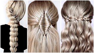 😱 10 Easy Braid Hairstyle Tutorial 😍 Hairstyle Transformations [upl. by Atin638]