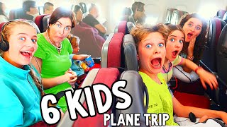 TRAVELLING WITH 6 KIDS OVERSEAS wNorris Nuts [upl. by Tomlin]