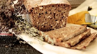 Sourdough rye bread 100 Rye flour [upl. by Neenej]