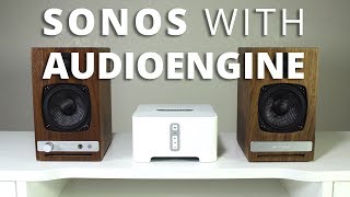 Audioengine HD3 Wireless Speakers Upgrade Your Sonos Music System [upl. by Hollyanne886]