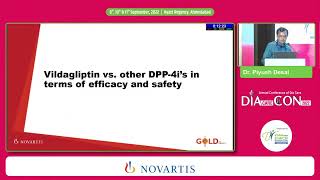 Dr Piyush Desai Vildagliptin The Pioneer Gliptin [upl. by Suzette]