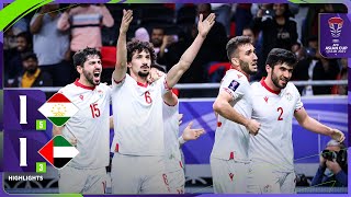 AsianCup2023  Round of 16  Tajikistan 1 5  3 1 United Arab Emirates [upl. by Yrod]