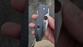 Grackle amp Shaman edc knifeskills blade shorts titanium trending viralvideo maine [upl. by Severson250]