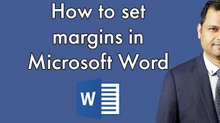 How to set margins in Microsoft word [upl. by Leora]