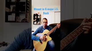 JS Bach Minuet in G major simplified [upl. by Aihtiekal]