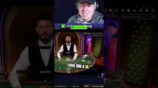 Ez 600 win from this hand of blackjack shorts dealer [upl. by Nolyaw]