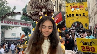 Sarojini nagar haul video 🤯 [upl. by Kelly58]