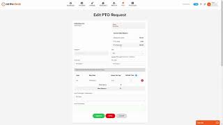 Approving Employee PTO Requests on a Web Browser [upl. by Hsreh]