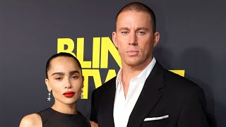 Channing Tatum Shares Post About Costarring with Zoë Kravitz Hours Before Their Split Becomes Public [upl. by Naejamron523]