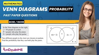 Venn Diagram  Probability  Important IGCSE question  Maths  Undoubtme Educare [upl. by Castra]