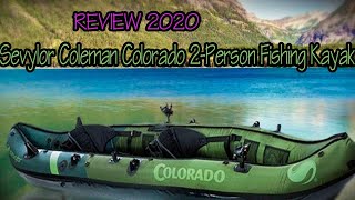 Sevylor Coleman Colorado 2 Person Fishing Kayak review 2020 [upl. by Sidnee]