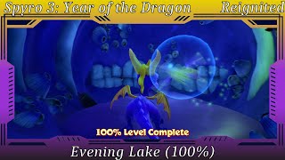 Spyro 3 Year of the Dragon  Evening Lake 100 [upl. by Columbyne]