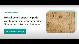 Inclusie Academie lokaal beleid en mensen met een beperking [upl. by Colbert900]