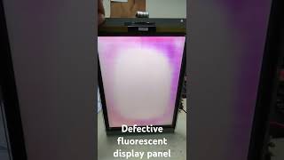 Defective fluorescent display panel technology electricaltechnology shortvideo electronics [upl. by Reidid]