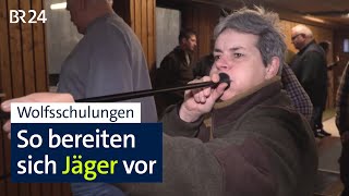 Fakten statt Vorurteile Wolfsschulungen für Jäger in Schweinfurt I BR24 [upl. by Iot]