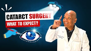 Cataract Surgery eye surgeon explains simply what to expect before during amp after cataract surgery [upl. by Cammi]