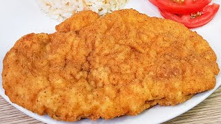 Chicken EscalopeChicken PanéBreaded Chicken Recipe [upl. by Tremann]