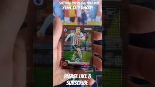 SHEFFIELD UNITED VS SHEFFIELD WEDNESDAY STEEL CITY DERBY PREDICTION panini sheffieldunited shorts [upl. by Ratha]