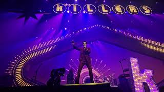 The Killers  The Man live The Coliseum at Ceasars Palace 81424 Las Vegas NV [upl. by Crystie]