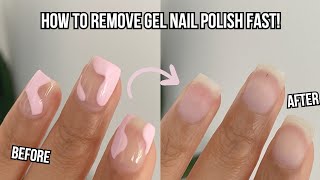 5 WAYS TO REMOVE GEL POLISH AT HOME  FAST amp EASY NO DAMAGE NO DRILL [upl. by Pittel]