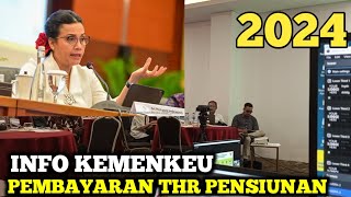 Kemenkeu Bocorkan Kenaikan THR untuk PNS dan Pensiunan 2024 Akan Segera Dibayarkan pada Tanggal [upl. by Aifos]