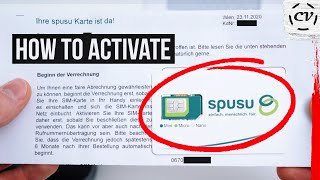 SPUSU SIM Card Activation For Austria  Europe [upl. by Ivets889]