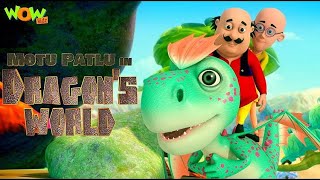 Motu Patlu New Cartoon Movie  Motu Patlu Dragon World Movie [upl. by Karub]