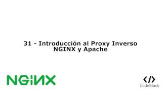 31  Introducción al Proxy Inverso NGINX y Apache NGINX  Español [upl. by Chance]