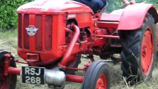 Hanomag two stroke diesel tractor like Detroit Diesel [upl. by Atorod]