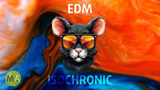 Peak Focus For Complex Tasks EDM Mouse Mix with Isochronic Tones [upl. by Jit132]