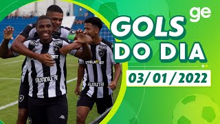 GOLS DO DIA 03012022  LISTAS  geglobo [upl. by Floss]