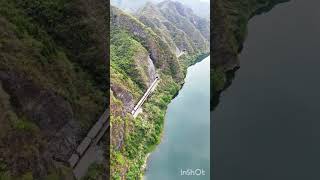 The road built in the cave is so spectacular a bridge in just a few hundred metersamazingchina [upl. by Salohcin]