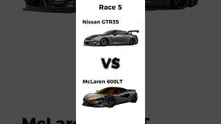 Nissan GTR35 vs McLaren 600LT 🤯🏁 [upl. by Anoid]