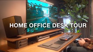 The ULTIMATE Productivity amp Gaming Desk Setup  2023 Home Office Tour [upl. by Enrika]