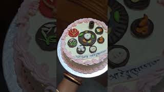 Bachelorette Tradional cake reels cake viralvideo shortsvideo [upl. by Eilahs]