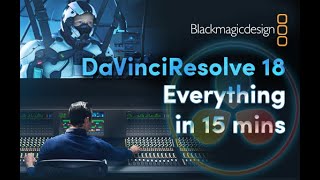 DaVinci Resolve 18  Tutorial for Beginners in 15 MINUTES  COMPLETE [upl. by Hen]