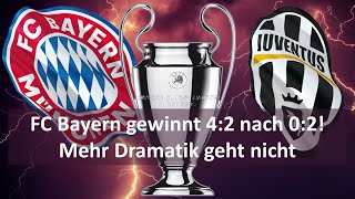 20160316 Bayern München  Juventus Turin 42 Champions LeagueAchtelf kompl RadioÜbertragung [upl. by Uot]