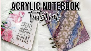 Acrylic Planner Tutorial [upl. by Maitland]