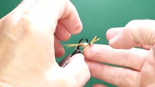 One Fly A Day  Bead Head Hendrickson Nymph [upl. by Nomzzaj]