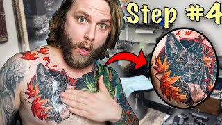 How To PERFECTLY Heal A Chest Tattoo Fresh To Fully Healed [upl. by Cerelia985]