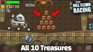 What happens if we collect all 10 treasure in hill climb [upl. by Viccora]