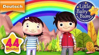 Regenbogen Lied  Und noch viele weitere Kinderlieder  von LittleBabyBum [upl. by Denis]