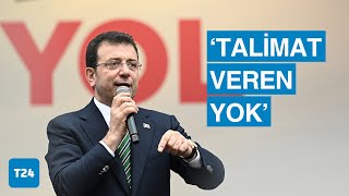 Ekrem İmamoğlu Arkamda kabine yok 16 milyon İstanbullu var [upl. by Sire418]