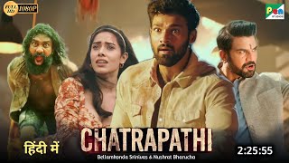 Chatrapathi Movie Hindi 2023  Bellamkonda New Movie  Nushrat Bharucha  New South Movie 2023  Ott [upl. by Sybil]