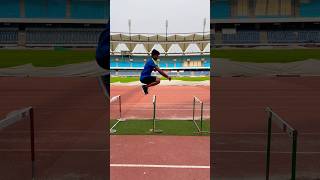 Explosive Training for Sprinters Hurdles workout 100mtr200mtr shorts hurdles running trending [upl. by Lanni150]