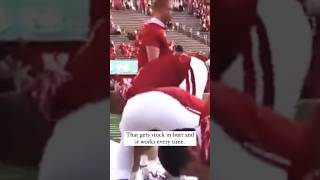 The Nebraska cheerleaders did the smartest stretch shorts nebraska cheerleader [upl. by Jules906]